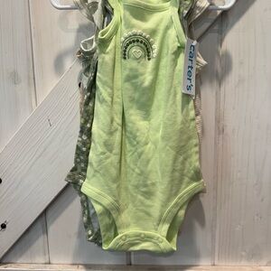 Carter's pack of tank onesies